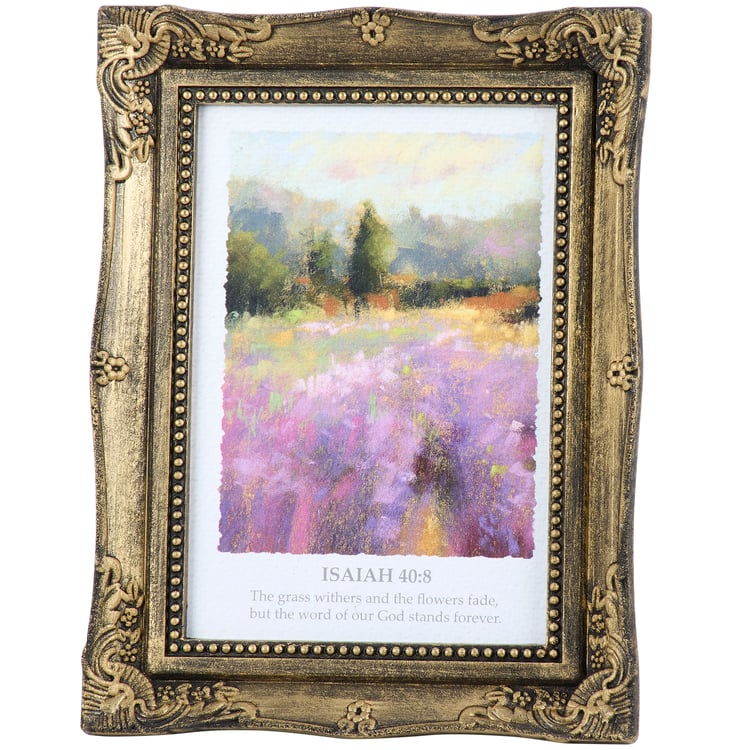 God Stands Forever Framed Art