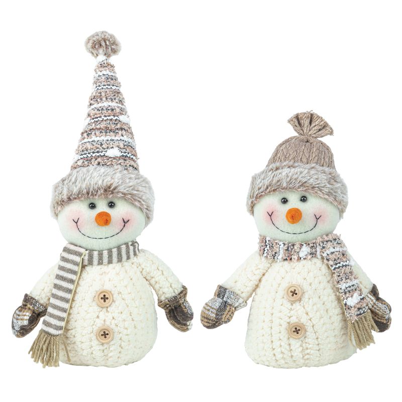 Cocoa Cream Snowman Plush