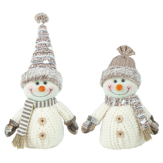Cocoa Cream Snowman Plush