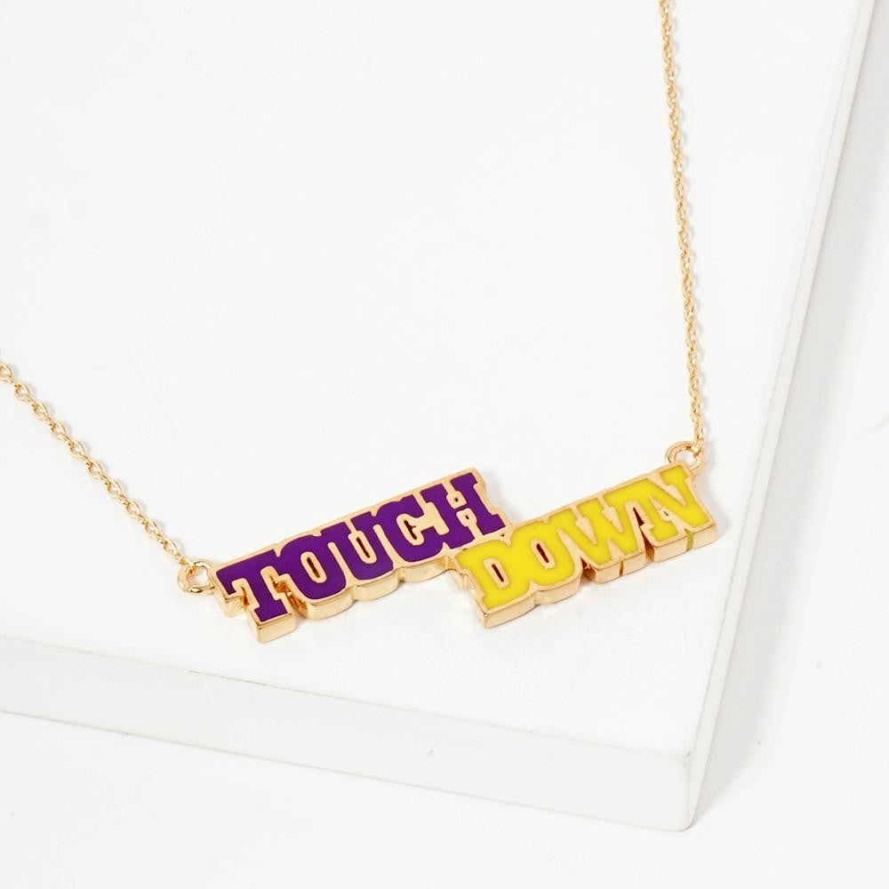 Touchdown Necklace