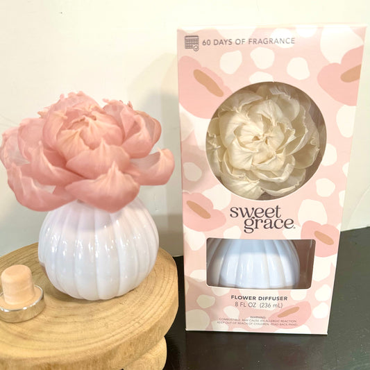 Sweet Grace Pink Flower Diffuser