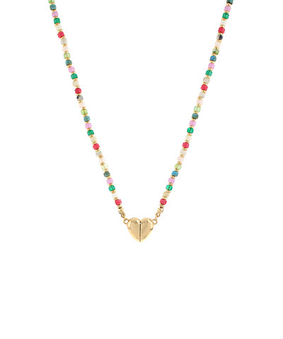 Heart Beaded Necklace