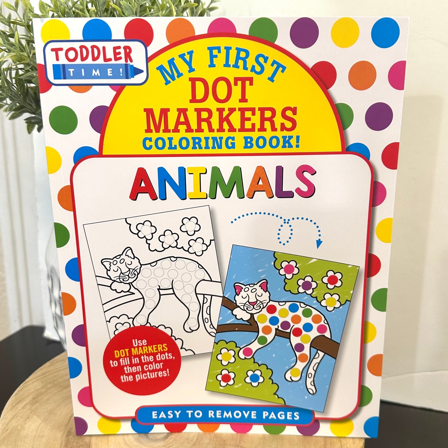 My First Dot Markers Coloring Book! Animals