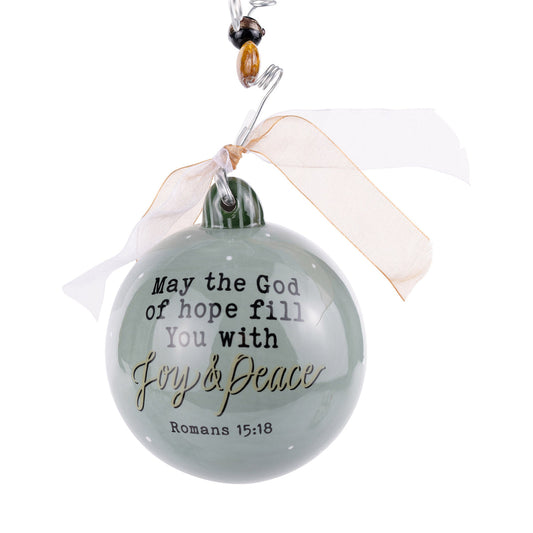 Joy and Peace Ornament