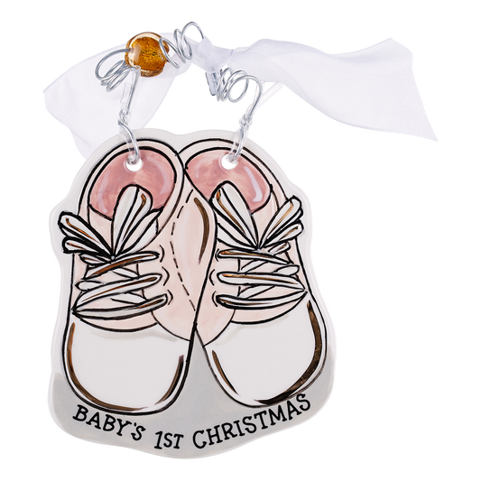 Baby's First Christmas- Girl Ornament