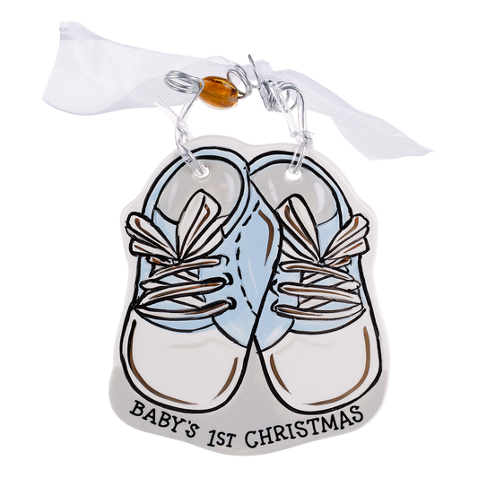Baby's First Christmas- Boy Ornament