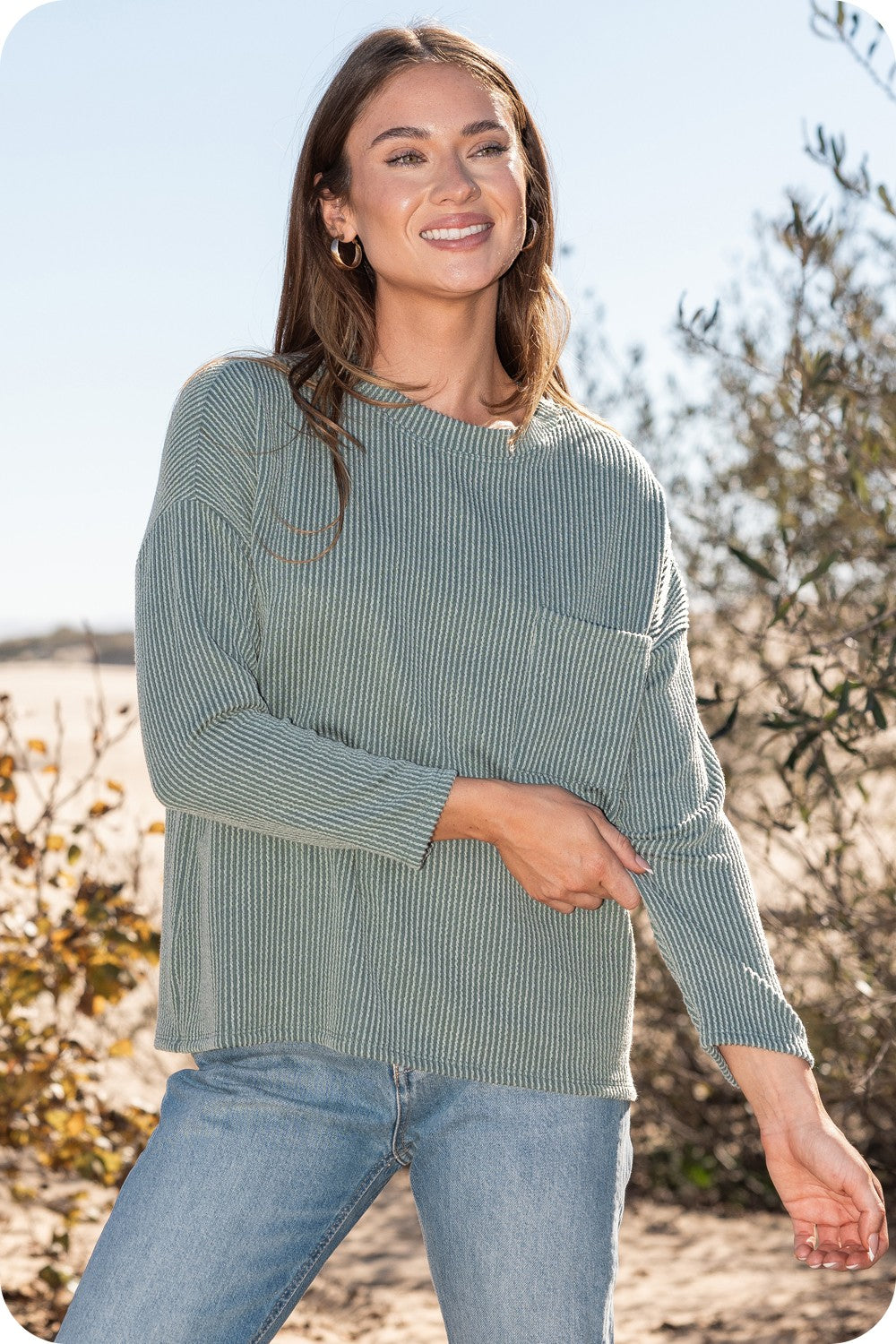 Ribbed Long Sleeve