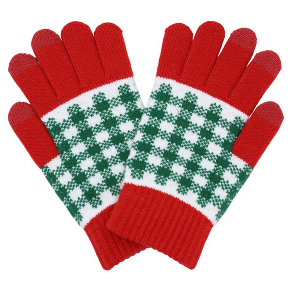 Plaid Smart Gloves
