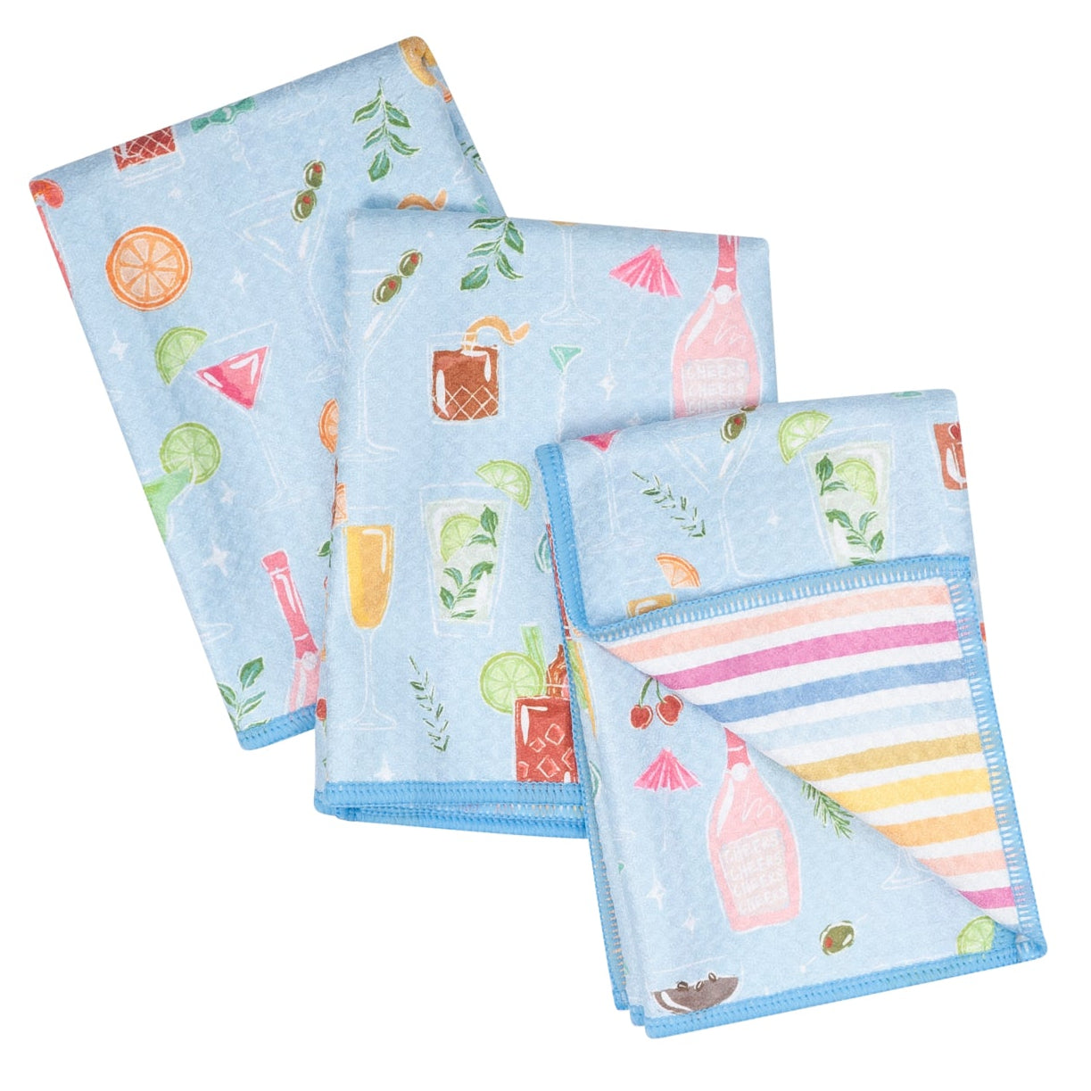 Mighty Mini Towels Happy Hour (Set of 3)