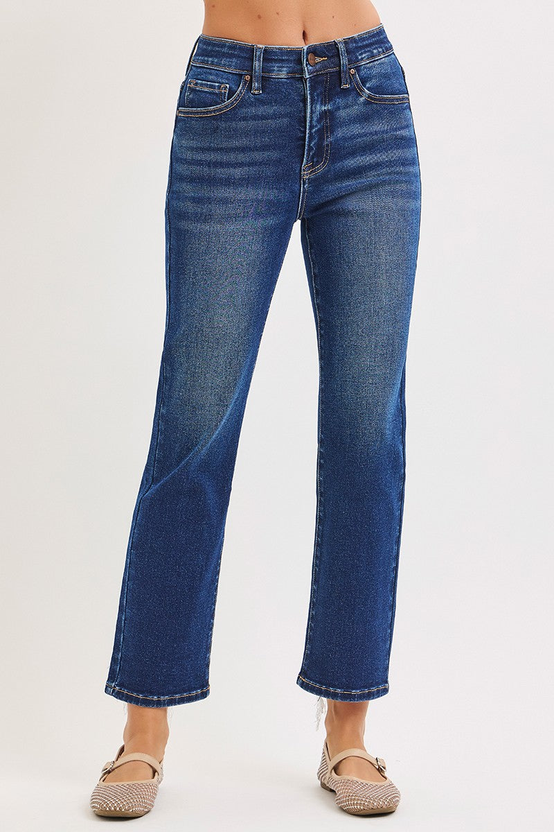 High Rise Crop Jeans