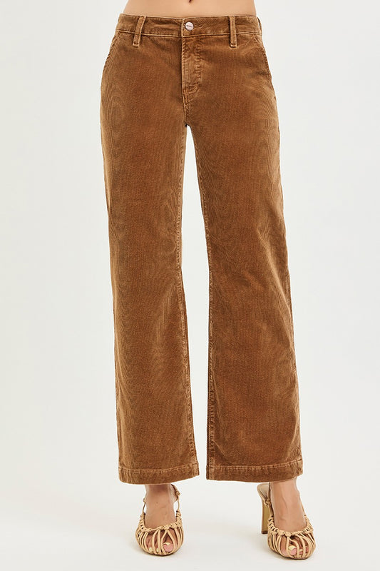 Risen Corduroy Tummy Control Pants