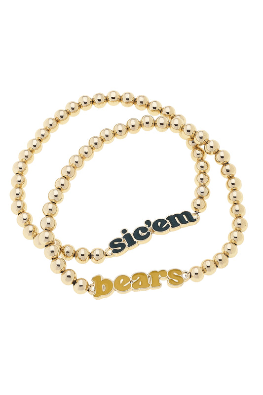 Slogan Ballbead Bracelet