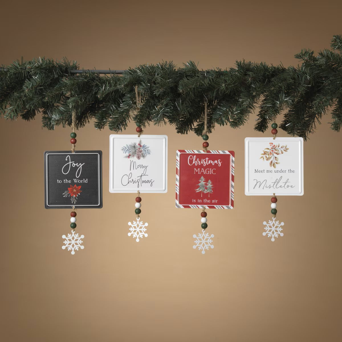 Wood Design Ornament