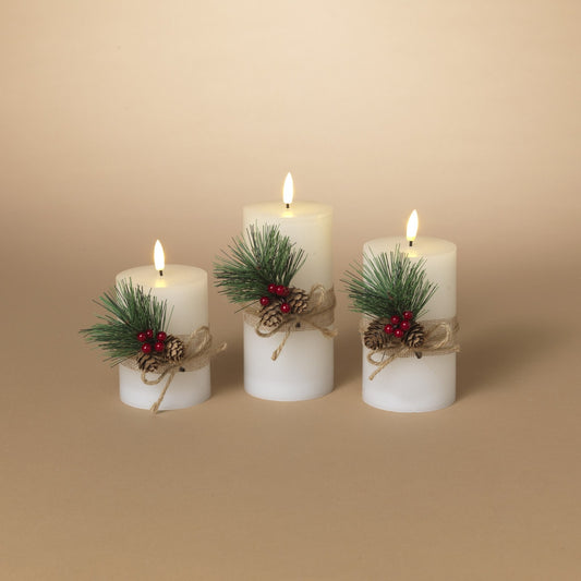 LED Flameless Candle (3 sizes)