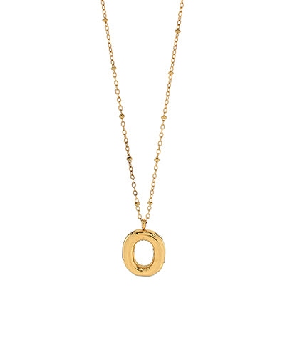 Balloon Initial Necklace