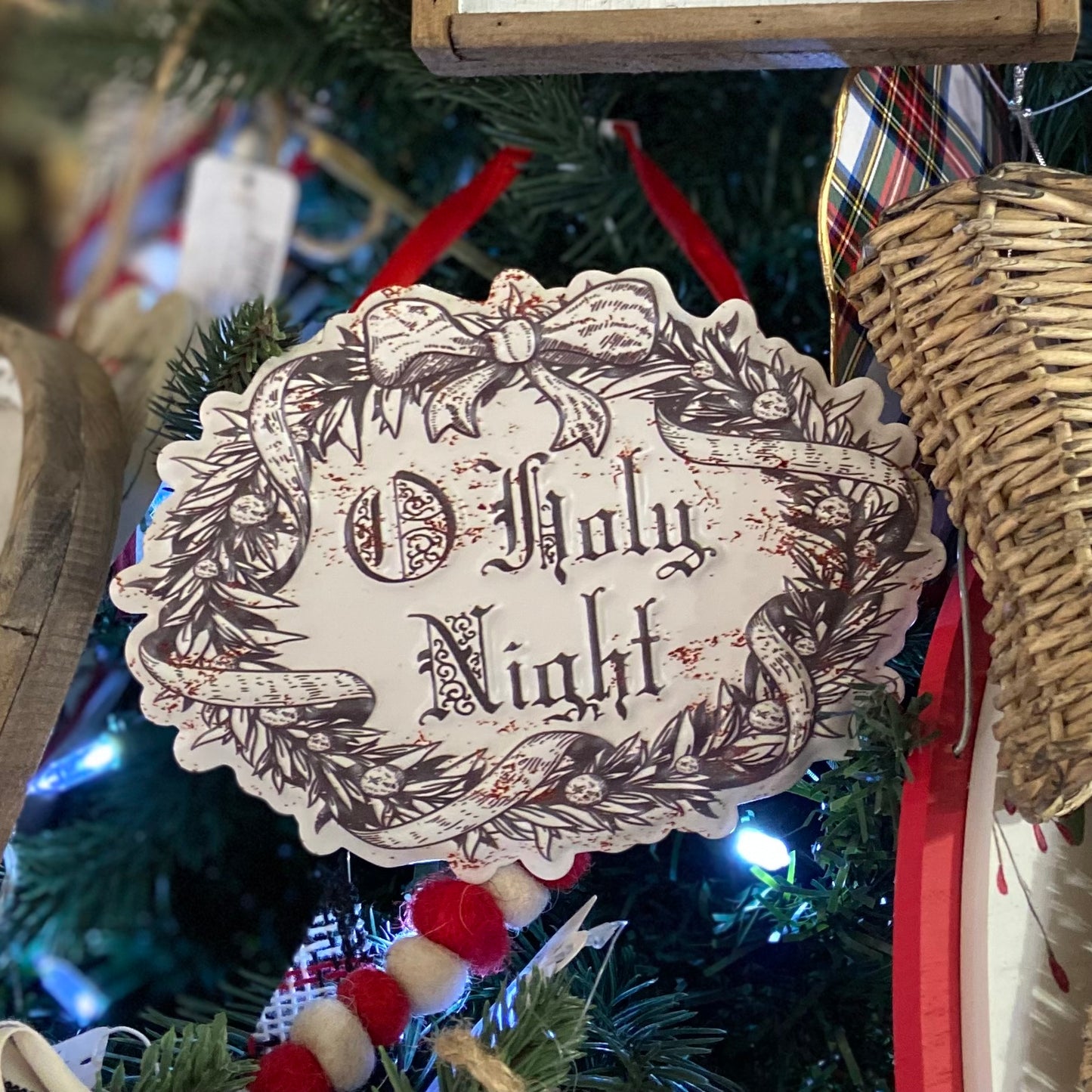 Vintage Christmas Ornament Set