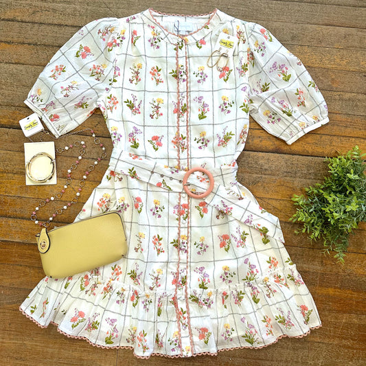 Floral Button Down Dress