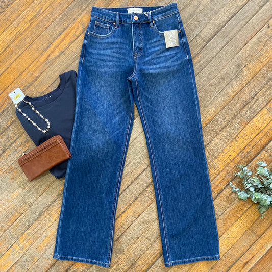 Risen Four Way Stretch High Rise Straight