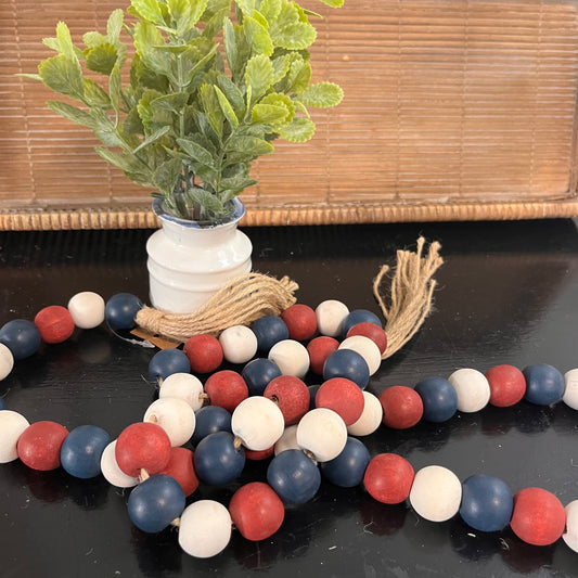 Americana Bead Garland