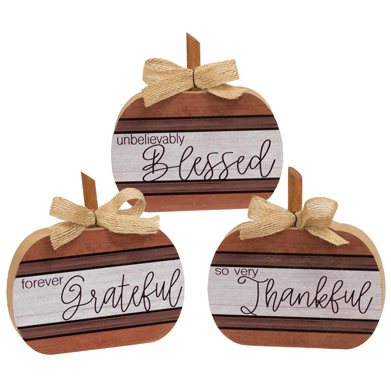 Autumn Blessing Pumpkin