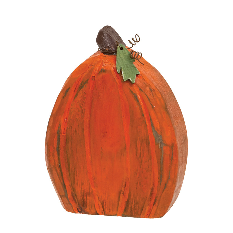 Rustic Wood Pumpkin