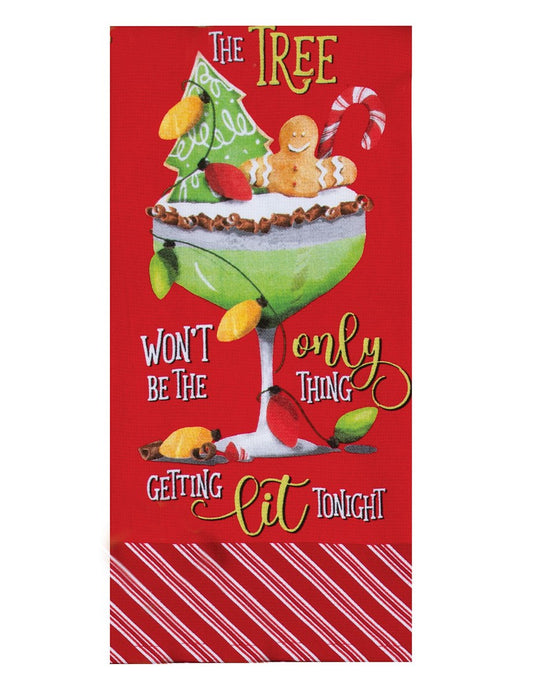 Holiday Cheers Gingerbread Towel