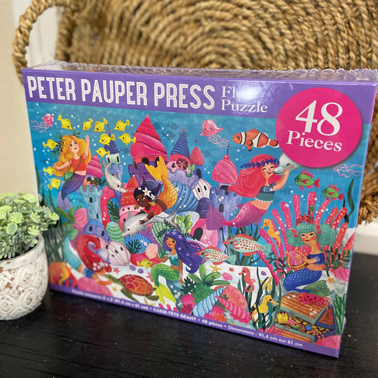 Mermaid Floor Puzzle