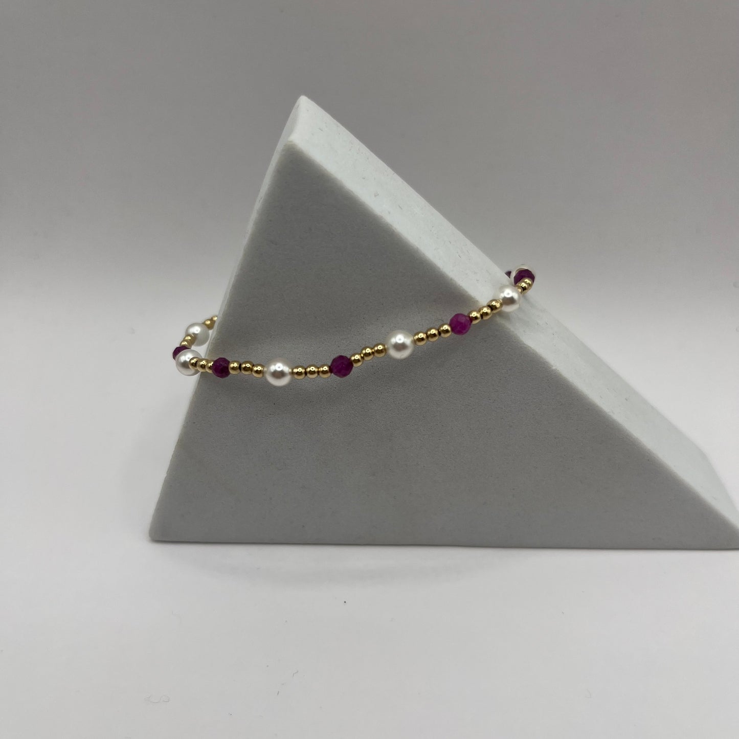 enewton Pearl Sincerity 4mm Ruby Bracelet