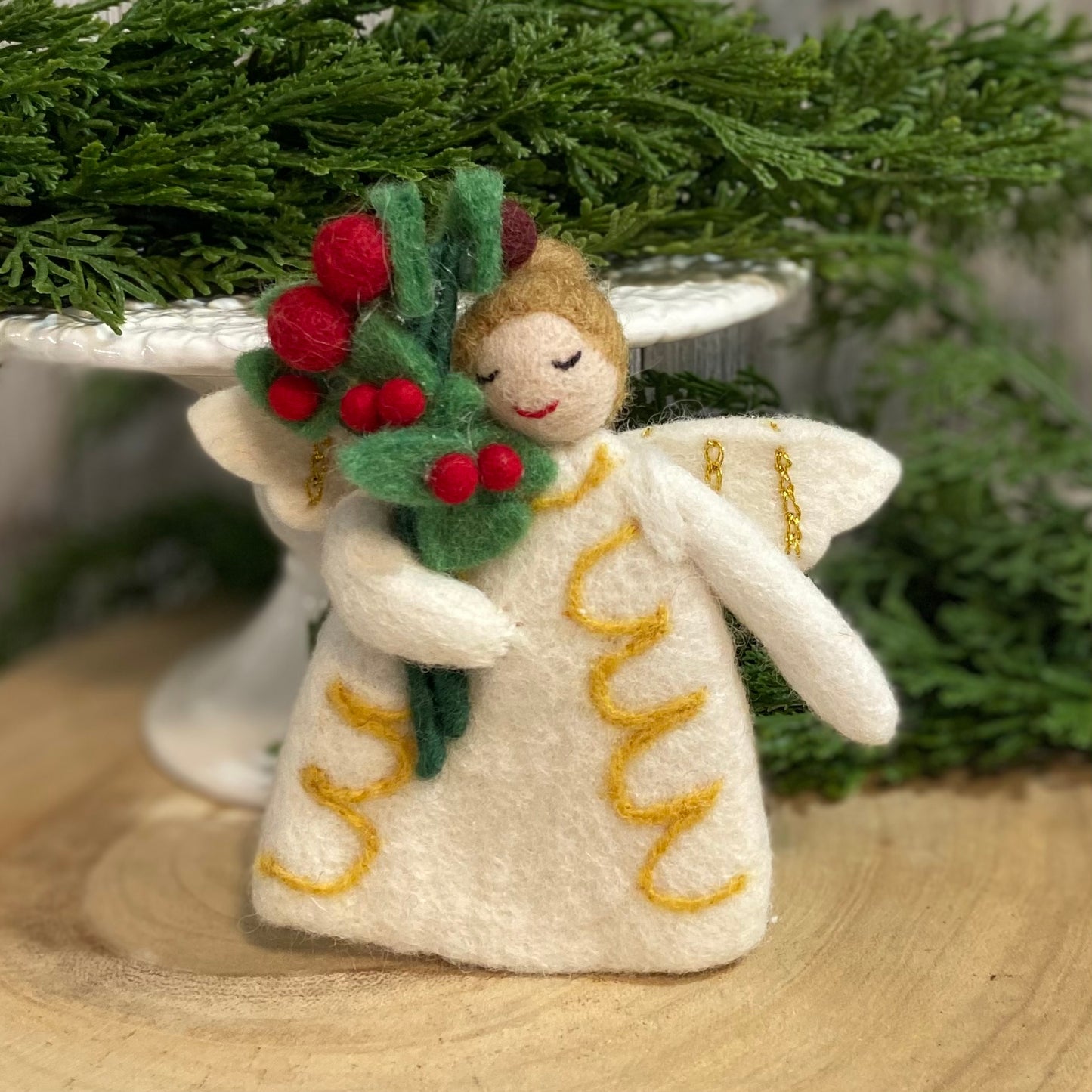 Angel Felt Ornament