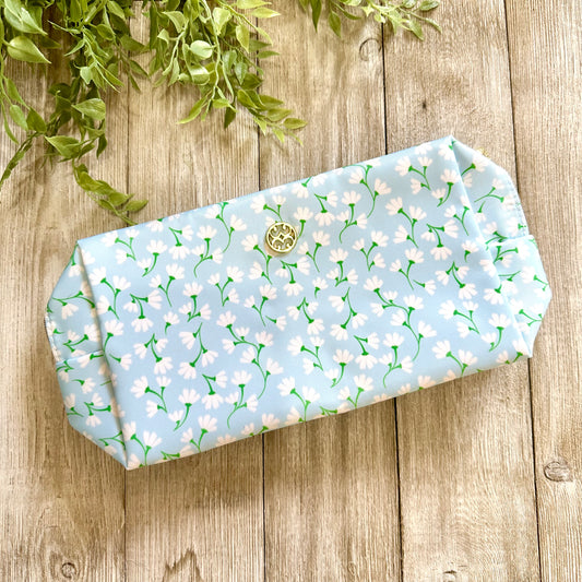 Blue Flower Pretty Pouch