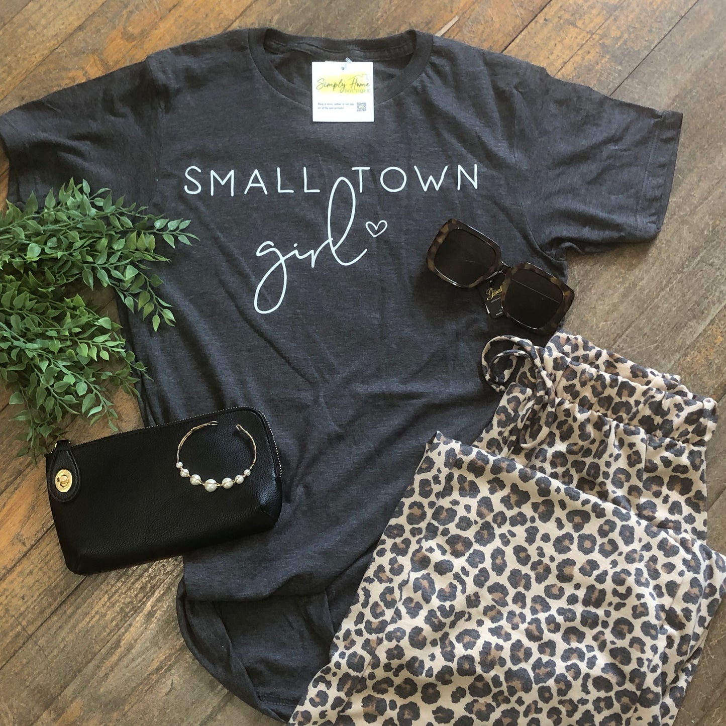 Leopard Wide Terry Pants