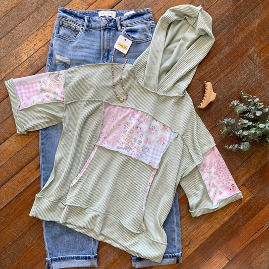 Patchwork Hoodie