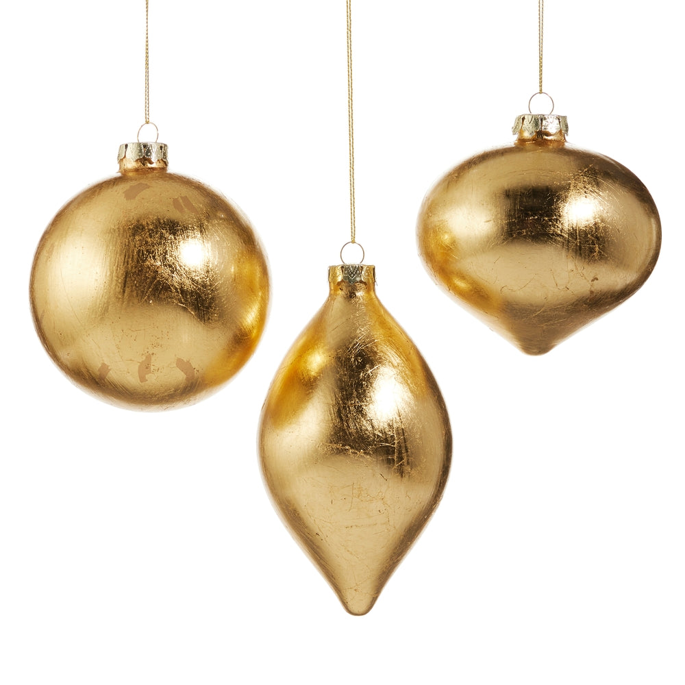 Gold Leaf Ornament
