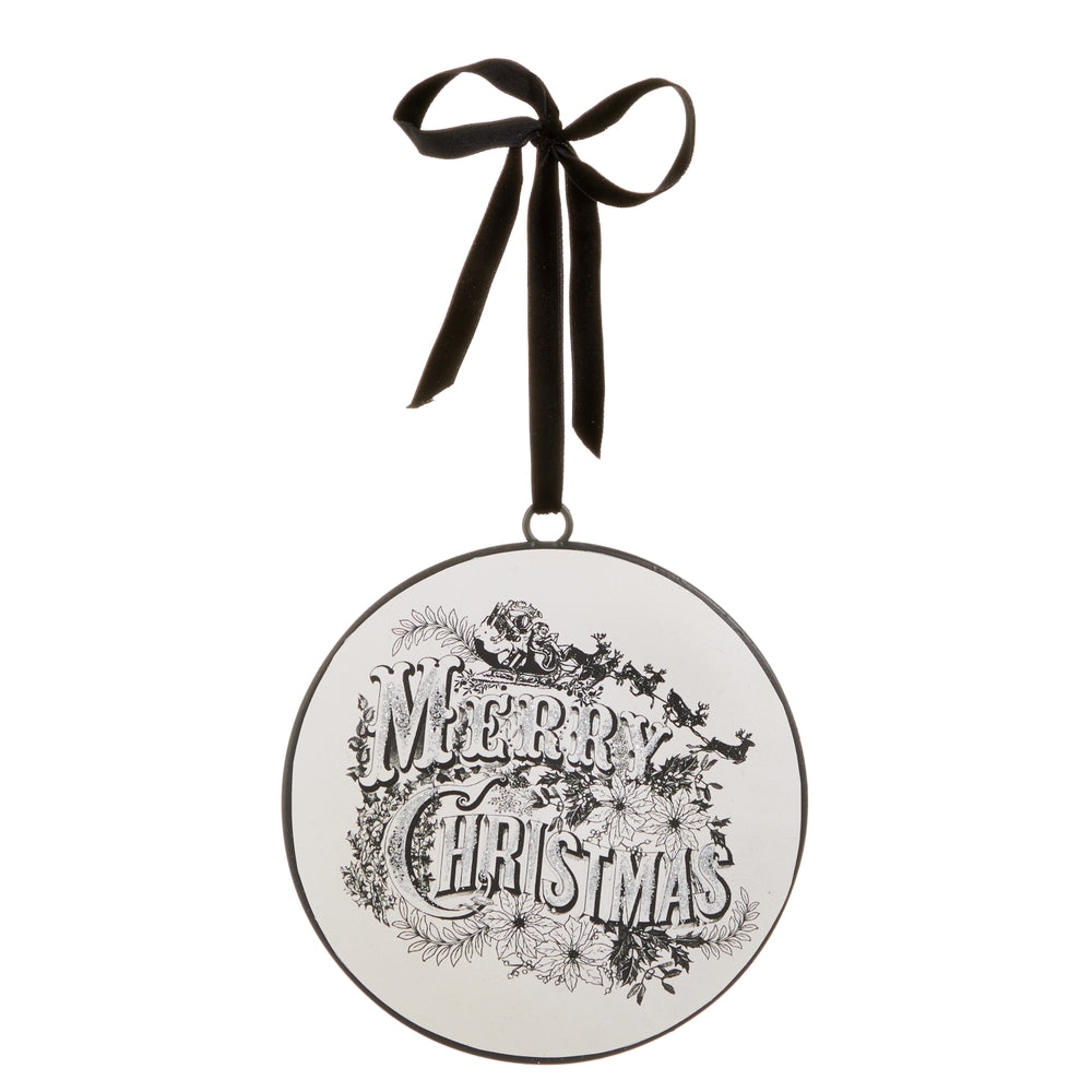 Vintage Merry Christmas Ornament