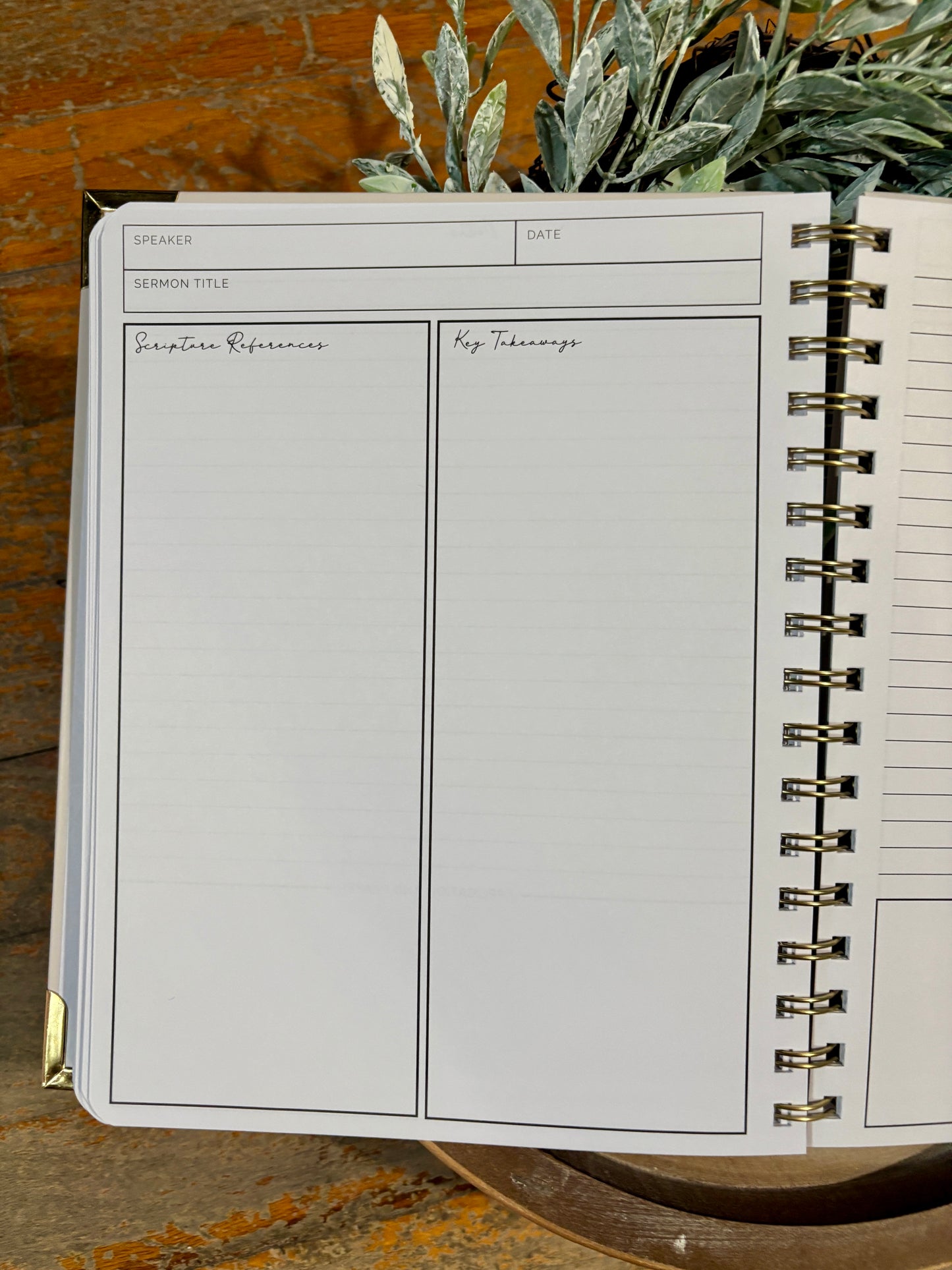 For I Know Sermon Notebook