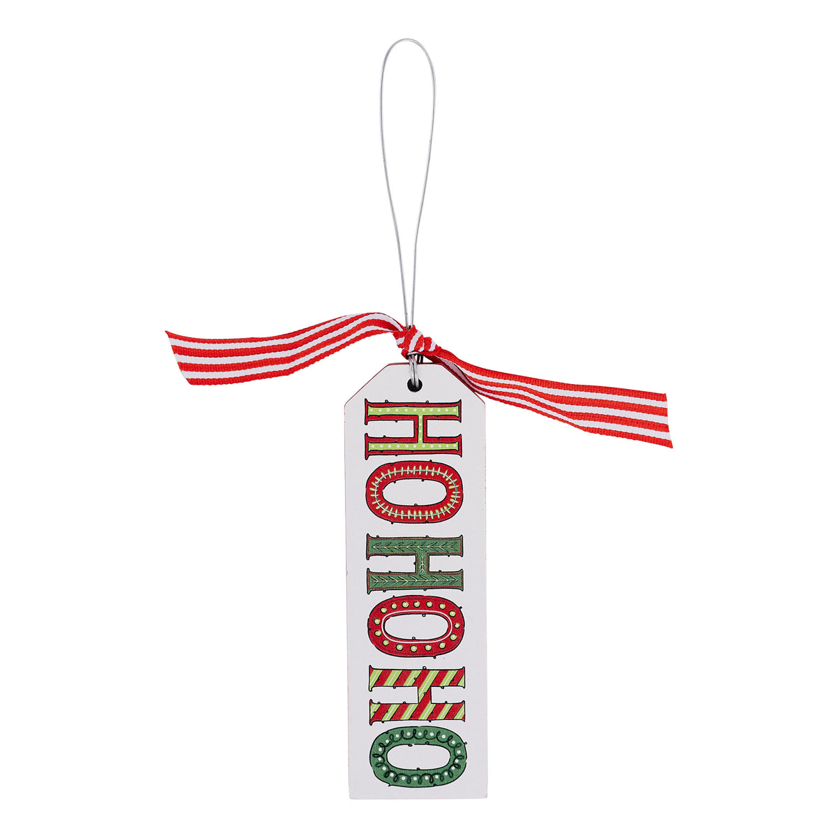 Ho Ho Ho Tag Ornament