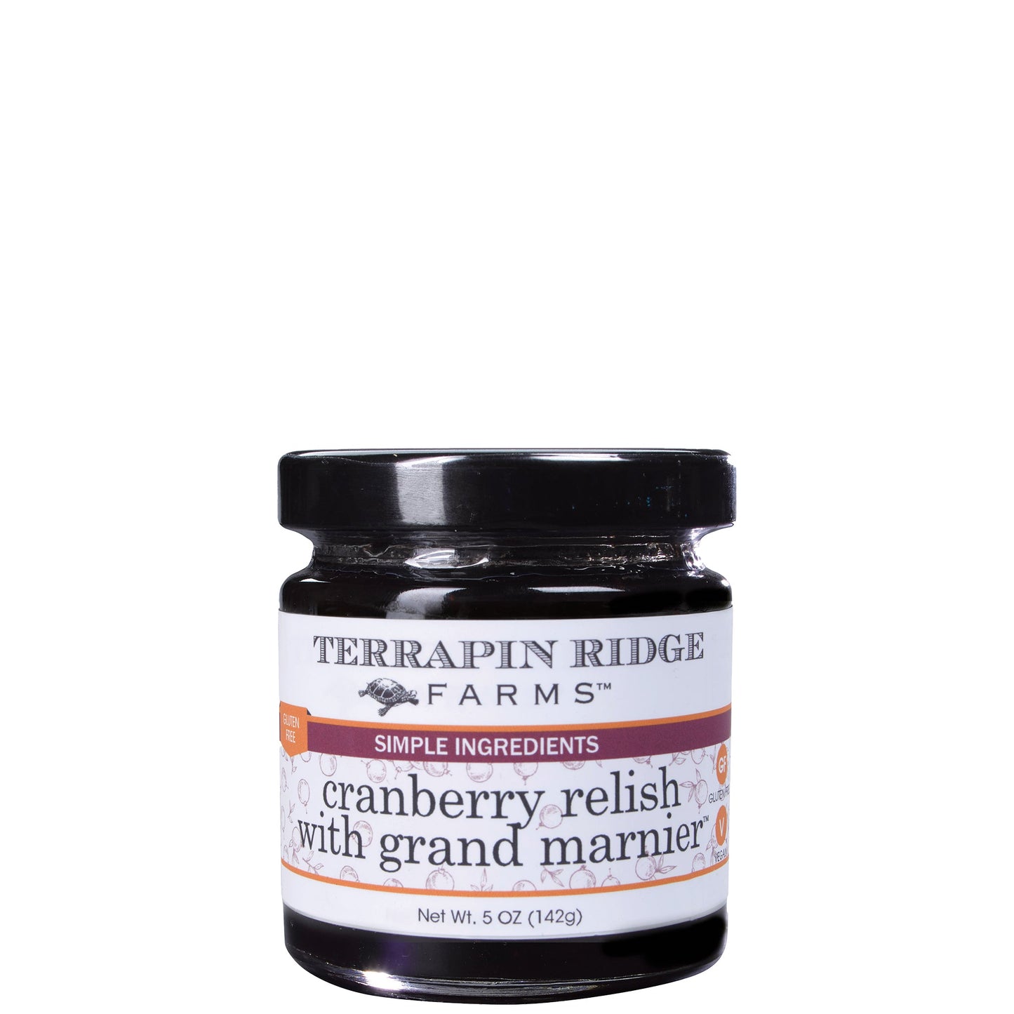 Terrapin Ridge Cranberry Relish With Grand Marnier- 5 oz