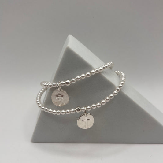 enewton Pearl 3mm Inspire Charm Sterling Silver