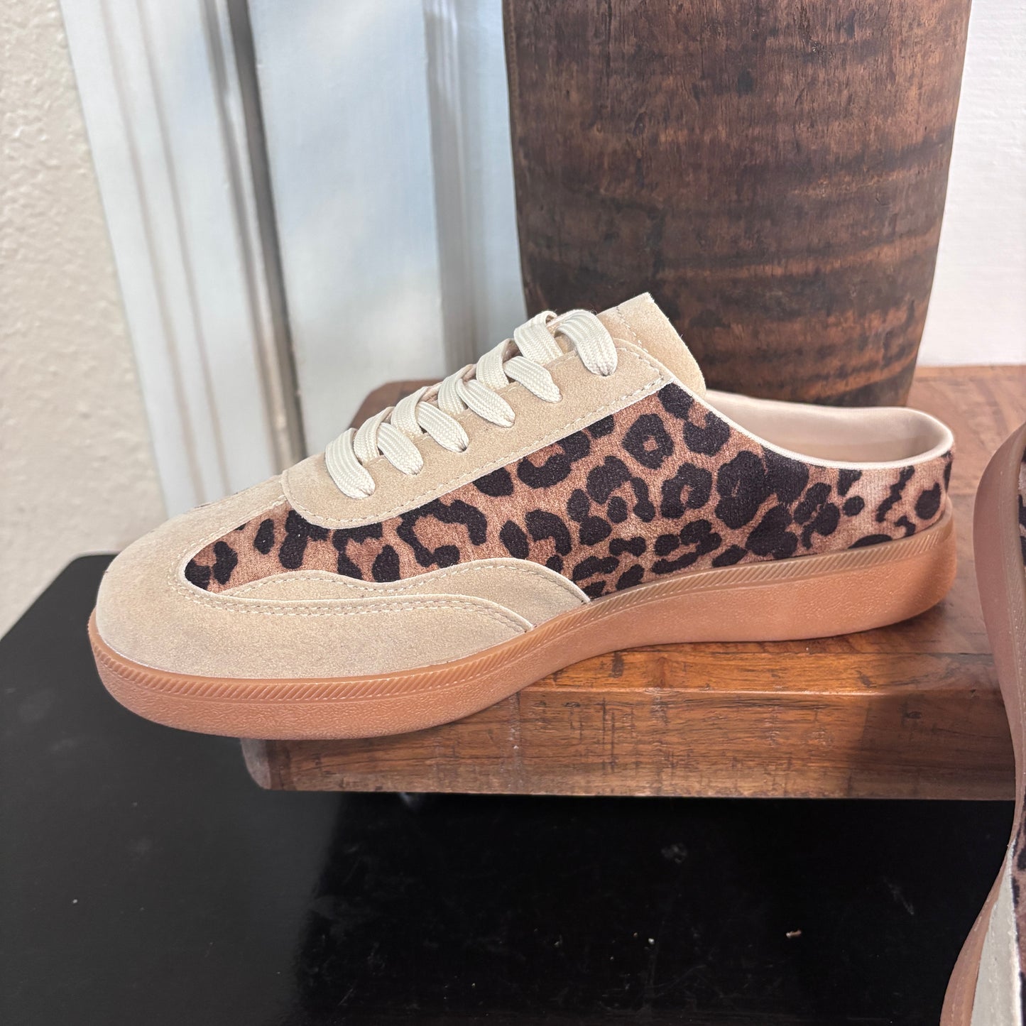 Leopard Print Slip-On Sneaker