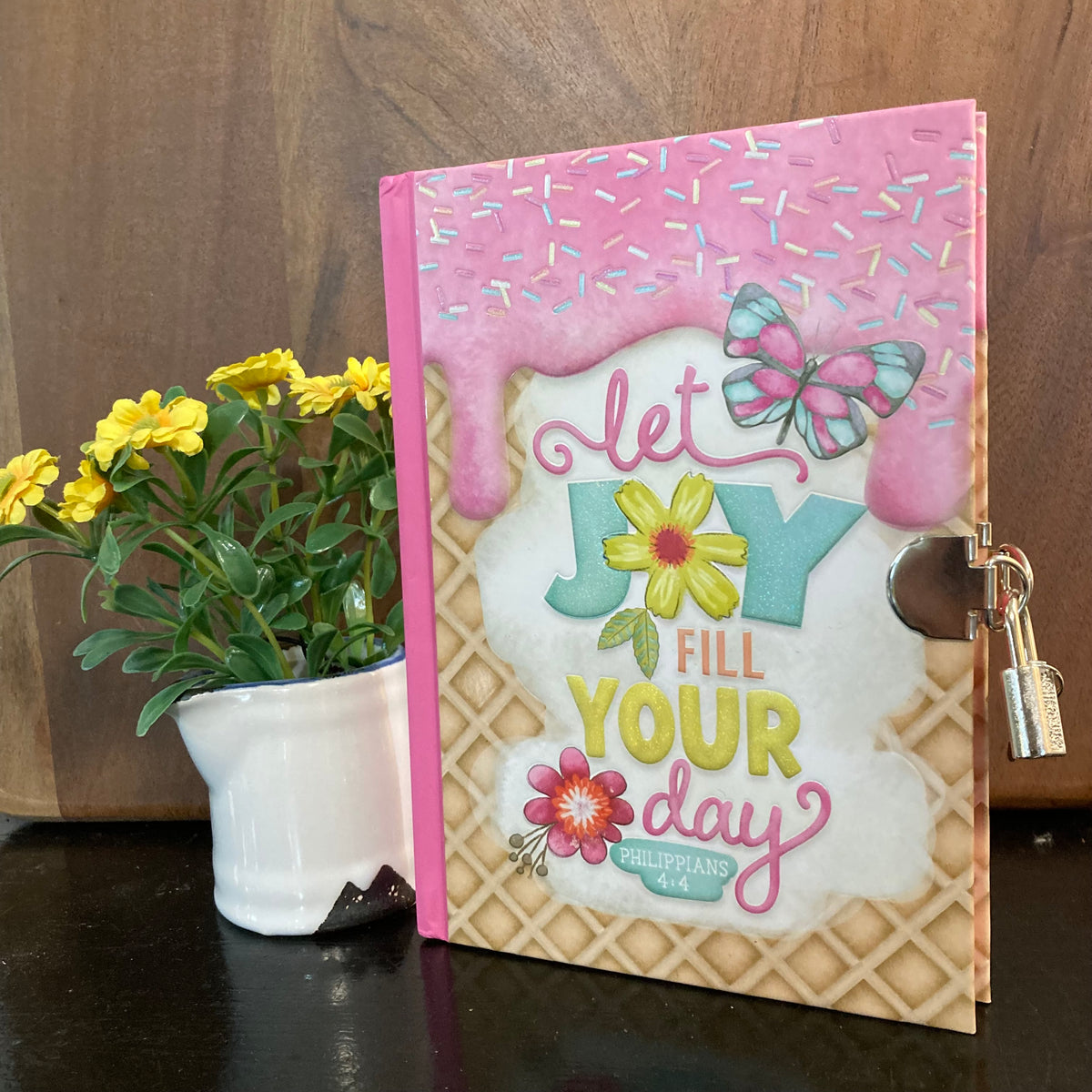 Let Joy Fill Your Day Secret Diary - Philippians 4:4