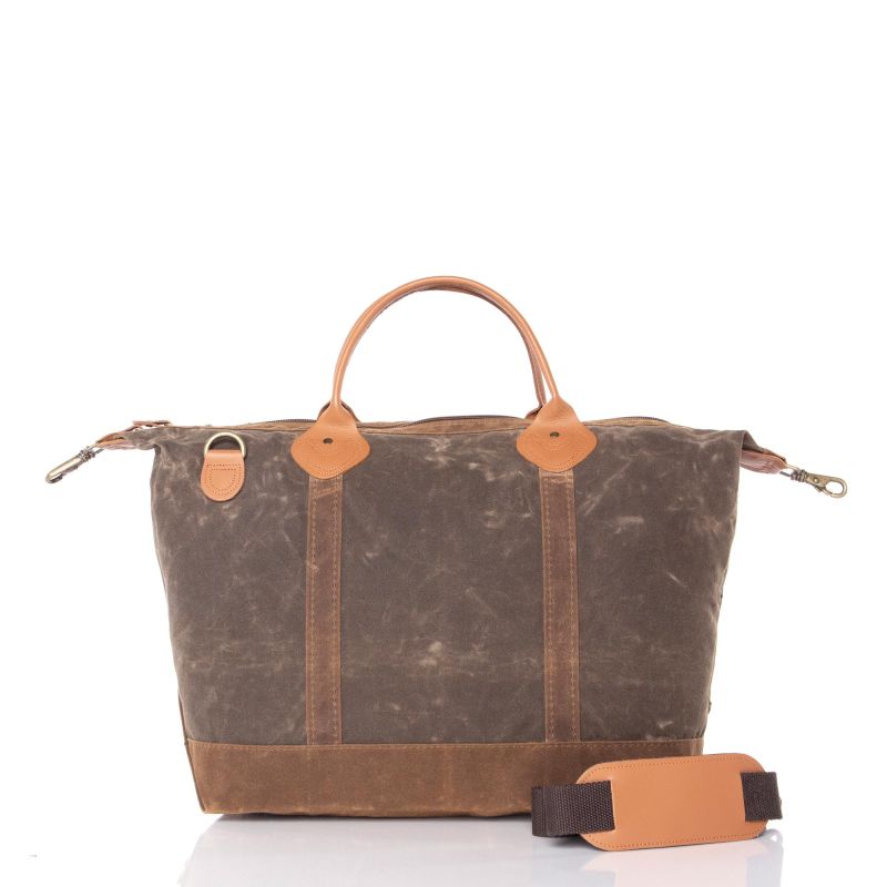 CB Station Waxed Canvas Weekender Bag