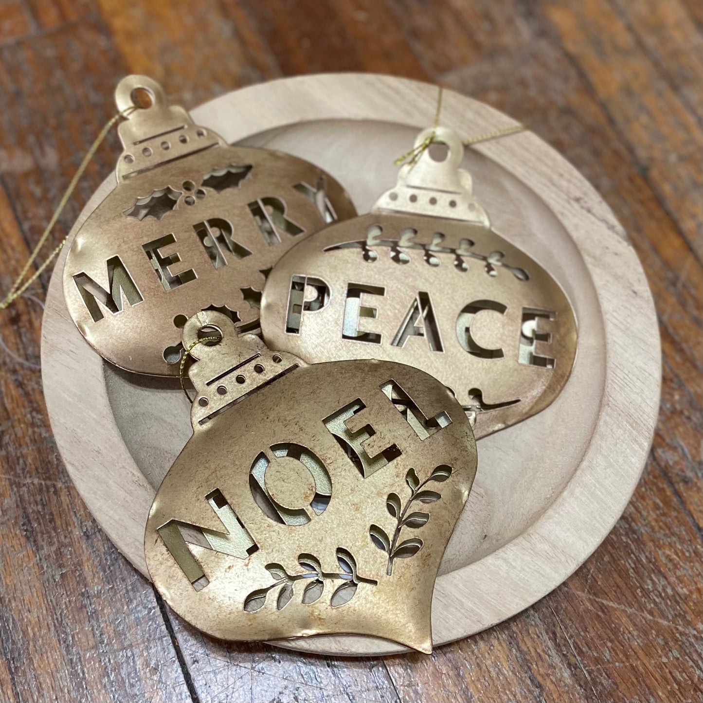 Holiday Metal Ornament