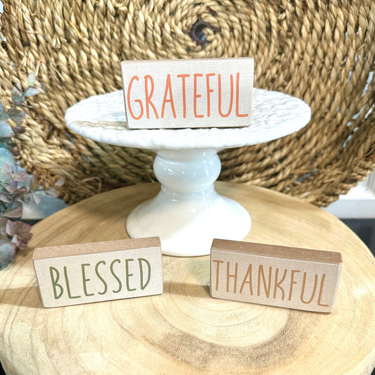 Fall Word Blocks