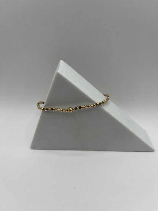 enewton Hope Joy 2mm Bracelet- Chocolate