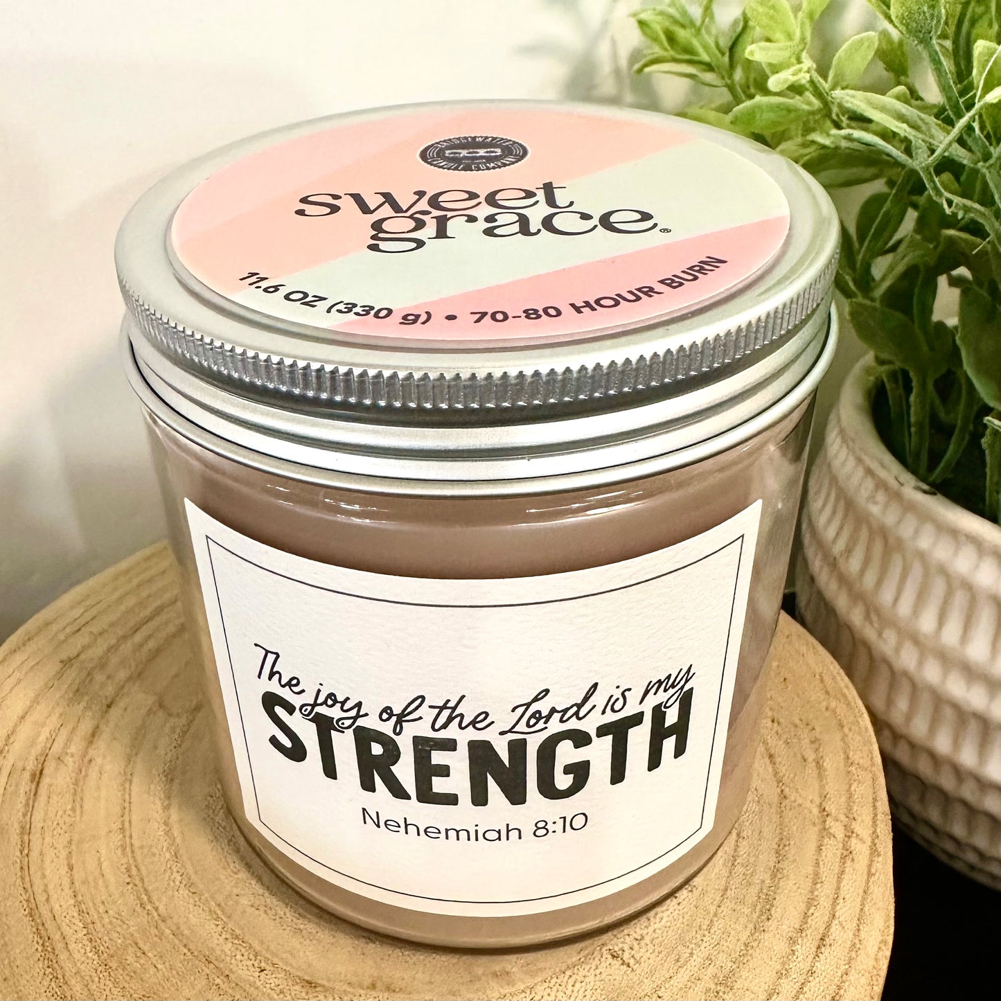 Sweet Grace Bible Collection Candle