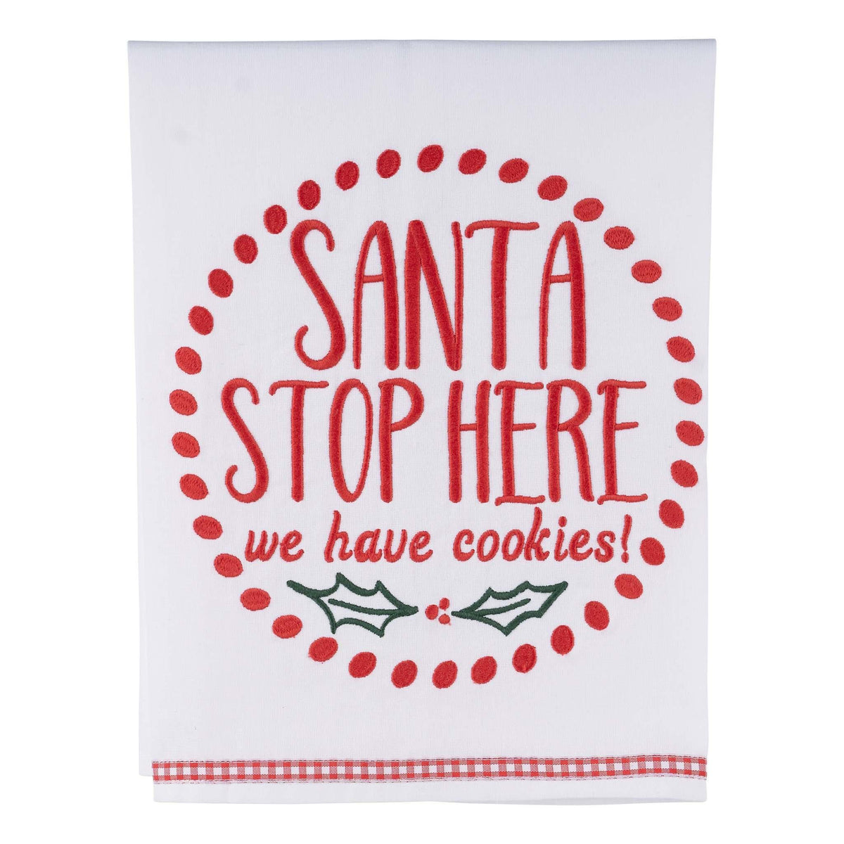 Santa Stop Here Towel