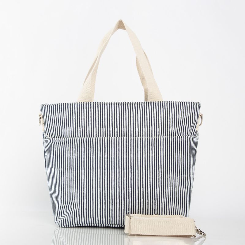 CB Station Stripes Cooler Tote