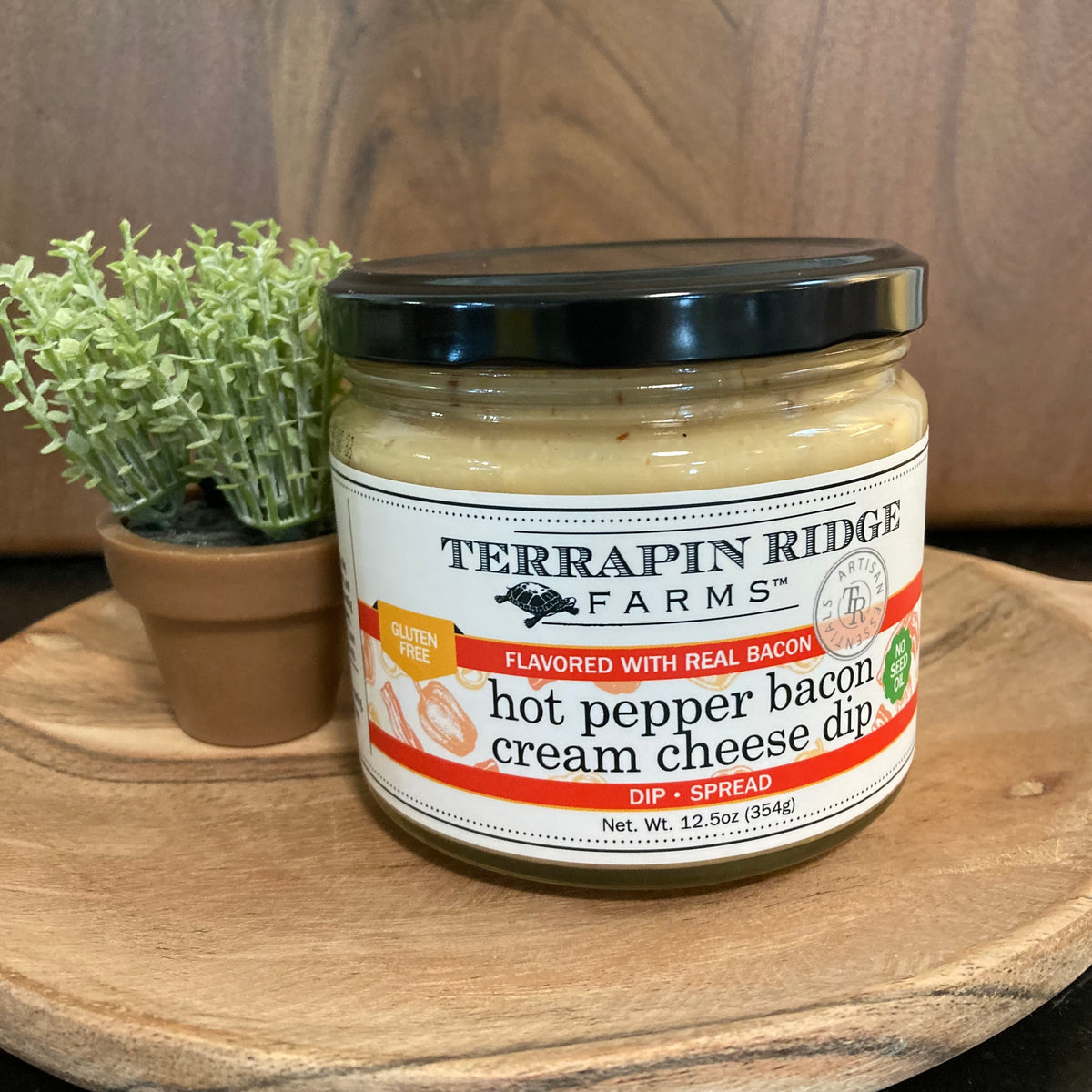 Terrapin Ridge Hot Pepper Bacon Cream Cheese Dip