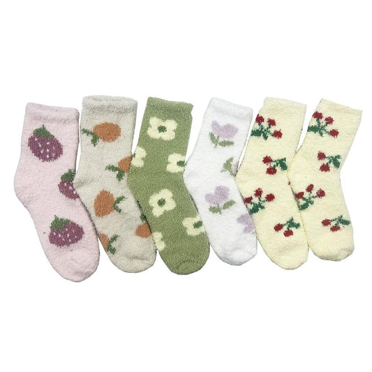 Fruity Floral Socks