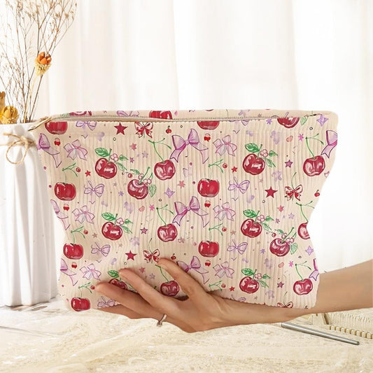 Patterned Makeup Bag